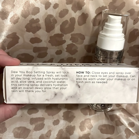Dew You BOO Setting Spray By #Give Them Lala Beauty By Lala Kent *BNIB* - Picture 2 of 4